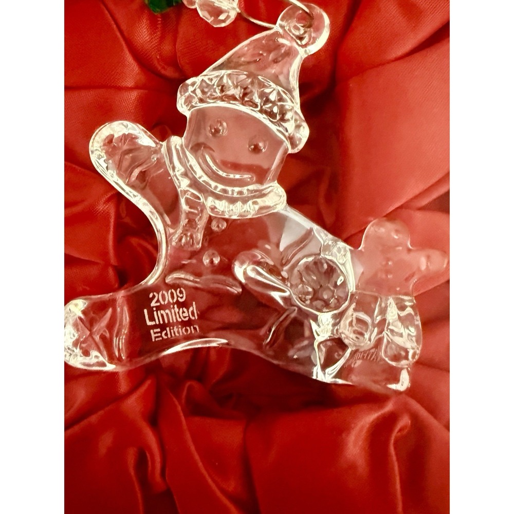 Waterford 2009 Gingerbread Ornament with Original Box #0093